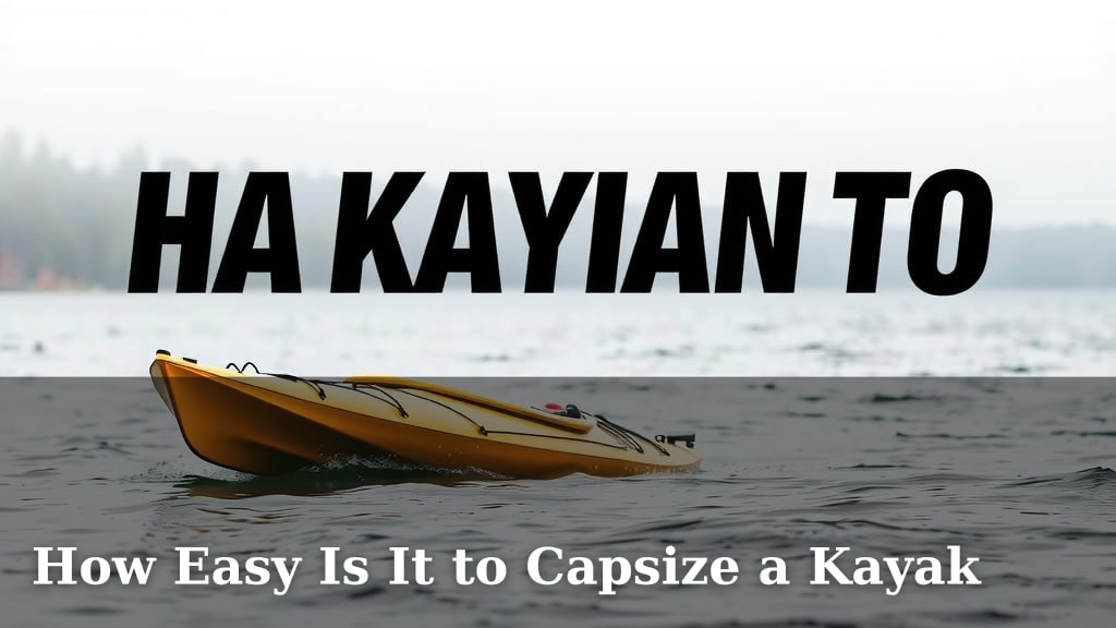 How Easy Is It to Capsize a Kayak