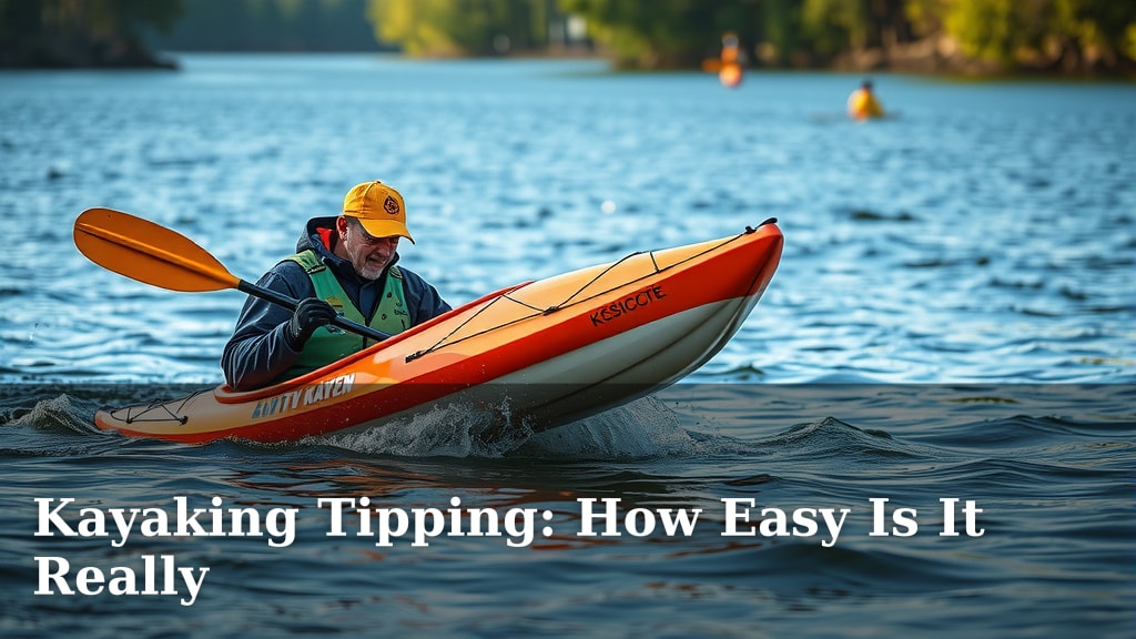 Kayaking Tipping: How Easy Is It Really