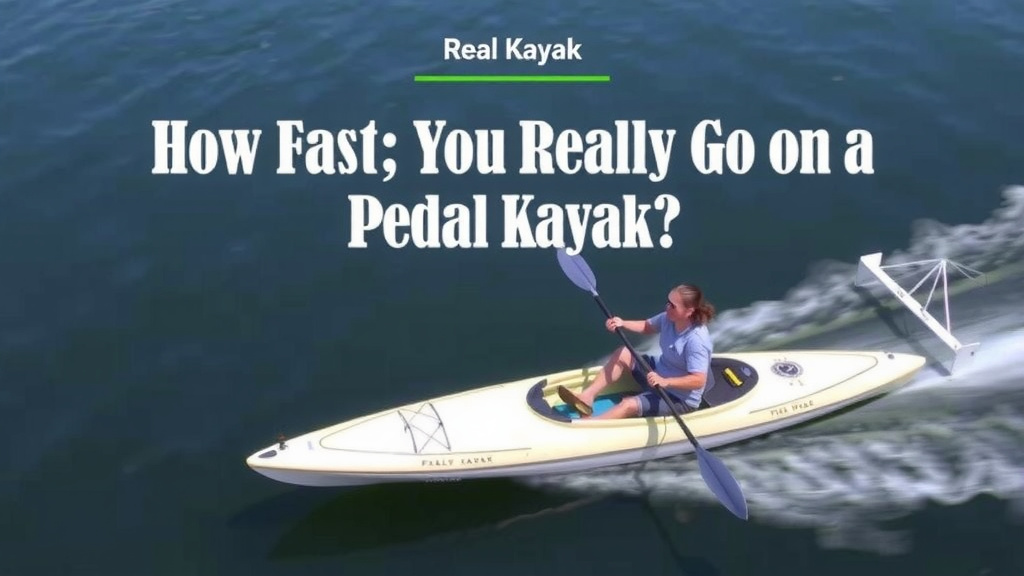 How Fast Can You Really Go on a Pedal Kayak?
