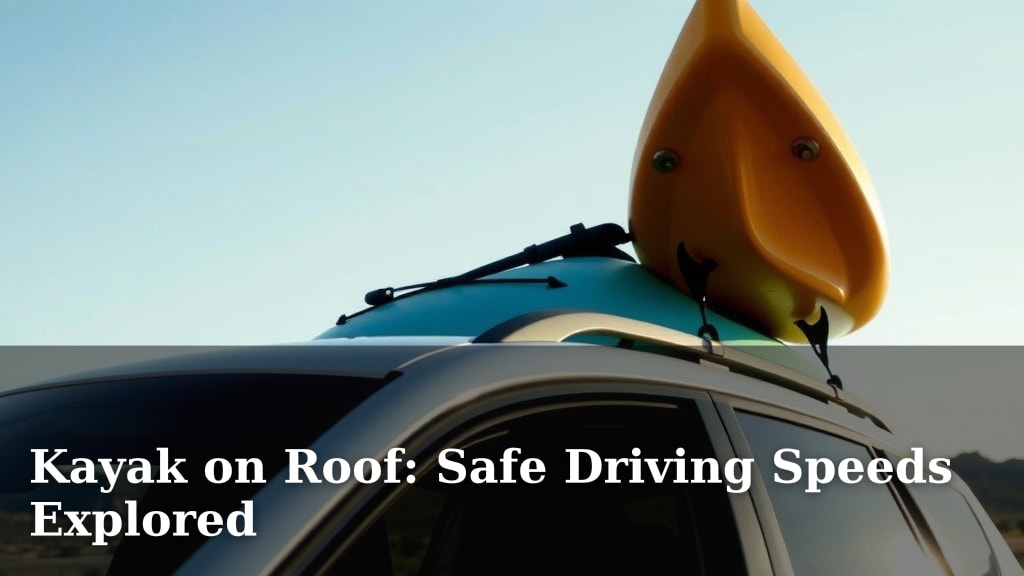 Kayak on Roof: Safe Driving Speeds Explored