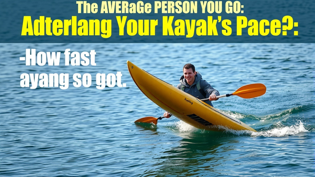 Understanding Your Kayak's Pace