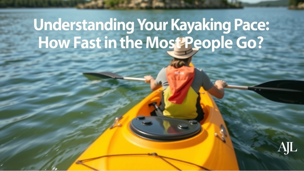 Understanding Your Kayaking Pace: How Fast Do Most People Go?
