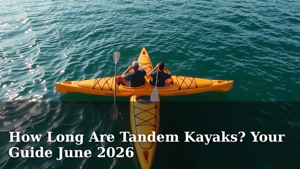 How Long Are Tandem Kayaks? Your Guide June 2026
