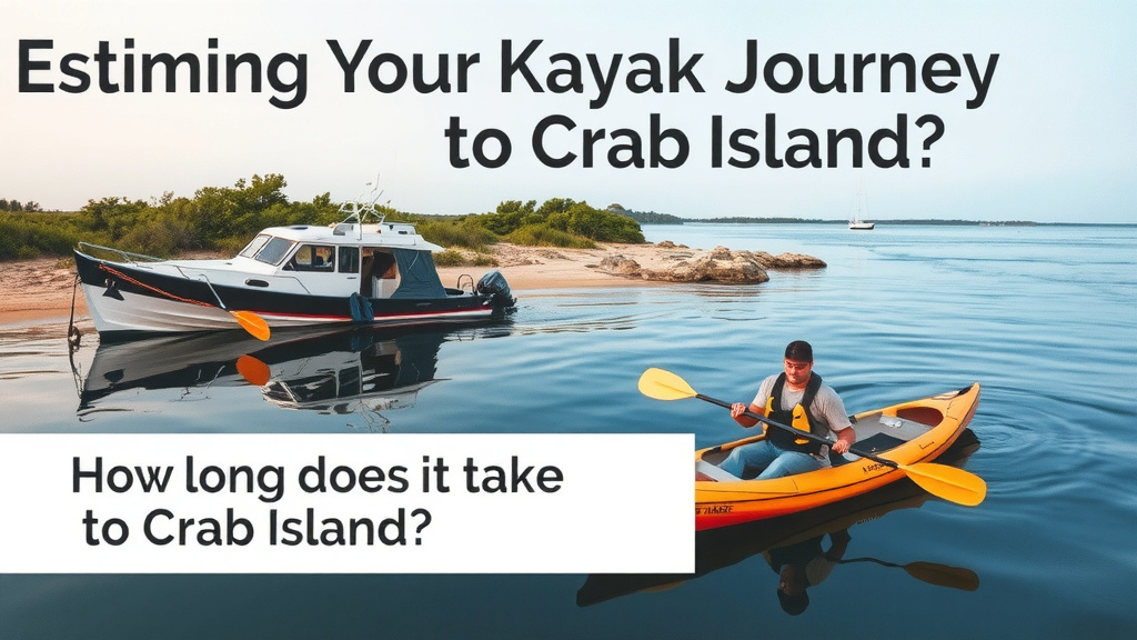 Estimating Your Kayak Journey to Crab Island