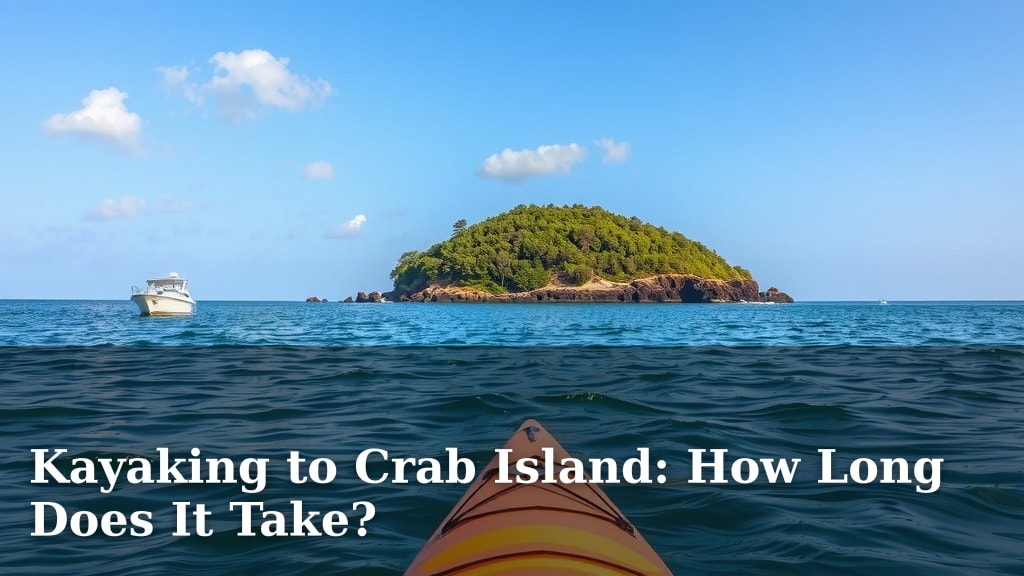 Kayaking to Crab Island: How Long Does It Take?