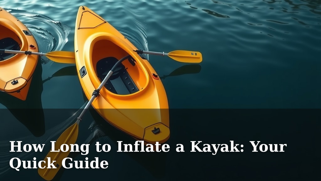 How Long to Inflate a Kayak: Your Quick Guide