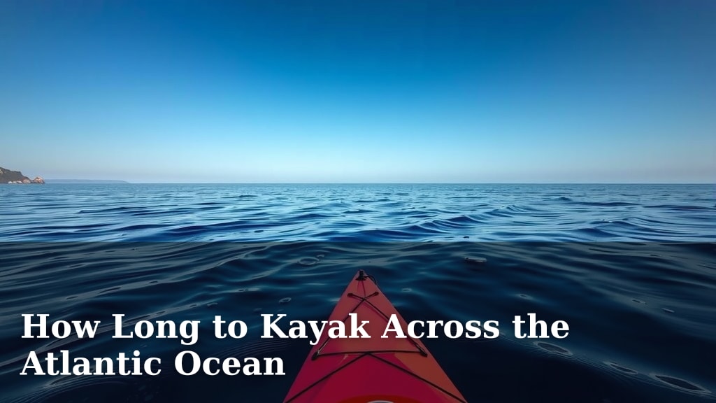 How Long to Kayak Across the Atlantic Ocean