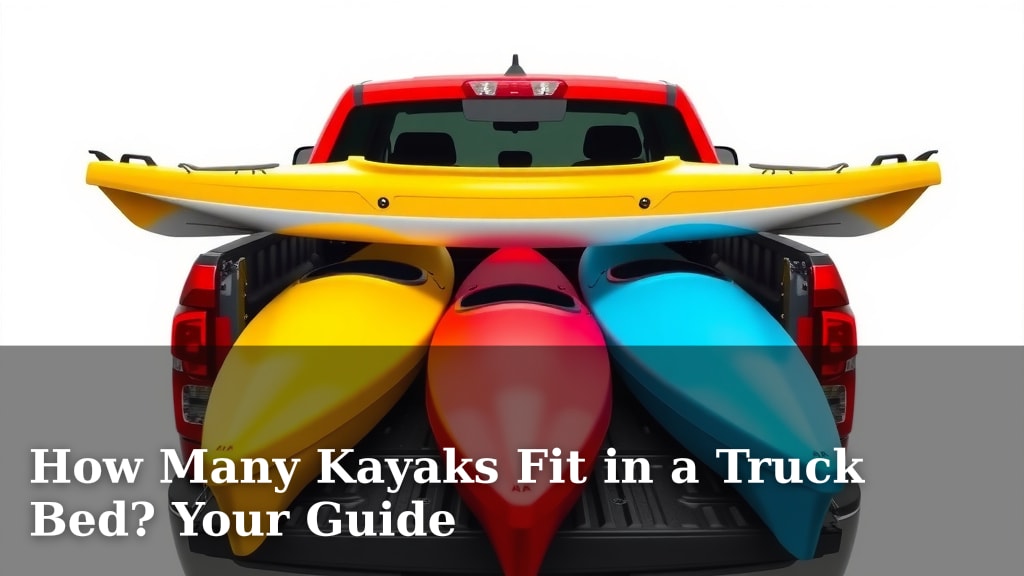 How Many Kayaks Fit in a Truck Bed? Your Guide