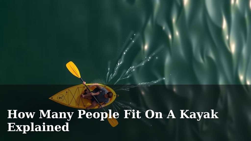 How Many People Fit On A Kayak Explained