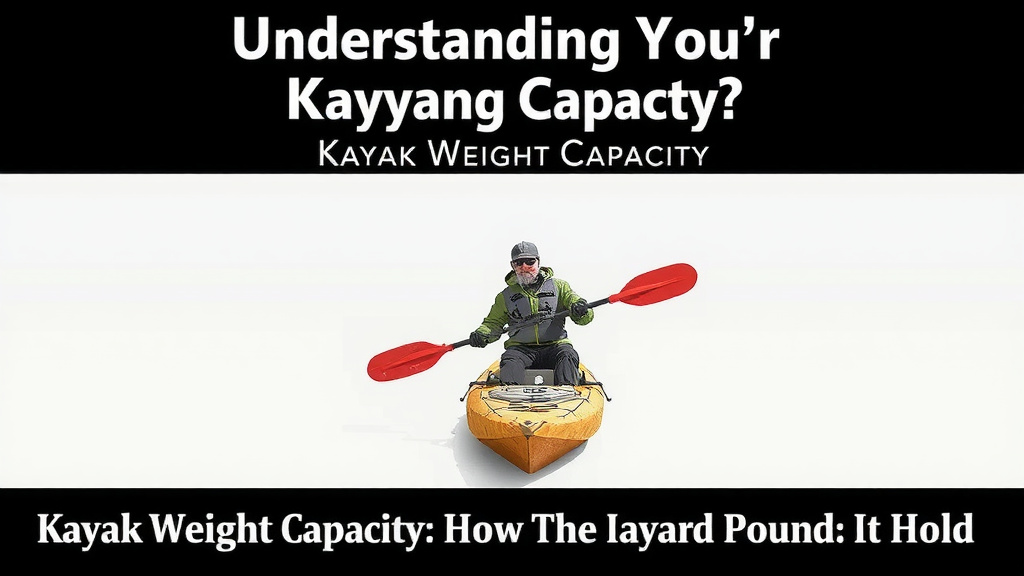 Understanding Your Kayak's Carrying Capacity