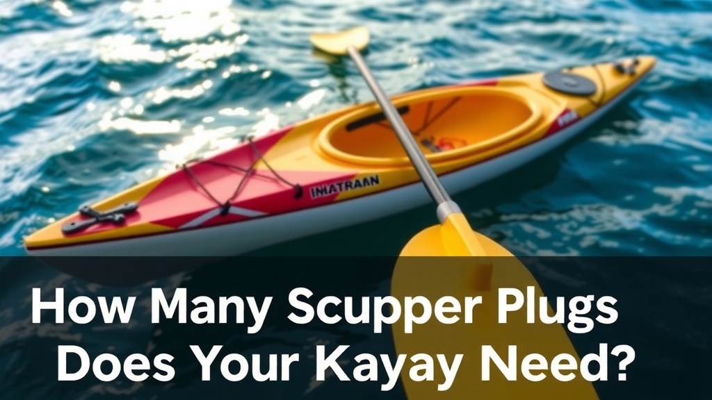 How Many Scupper Plugs Does Your Kayak Need?