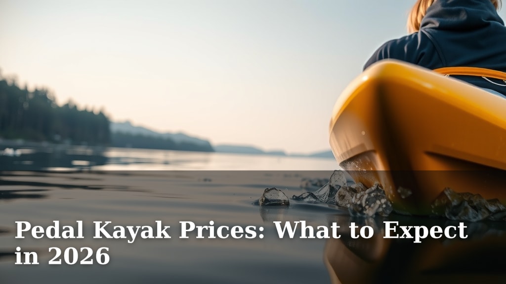 Pedal Kayak Prices: What to Expect in 2026