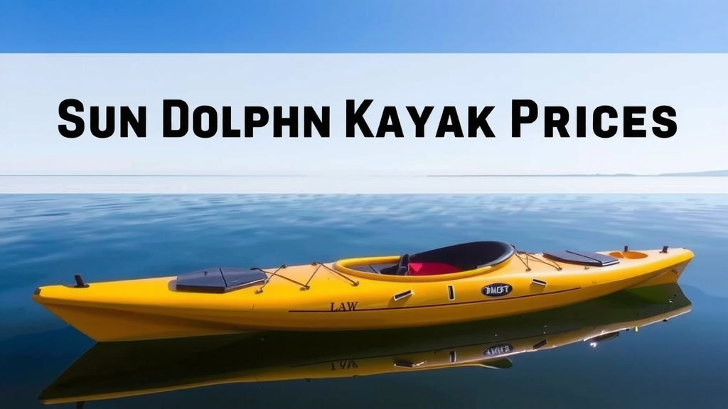 Understanding Sun Dolphin Kayak Pricing