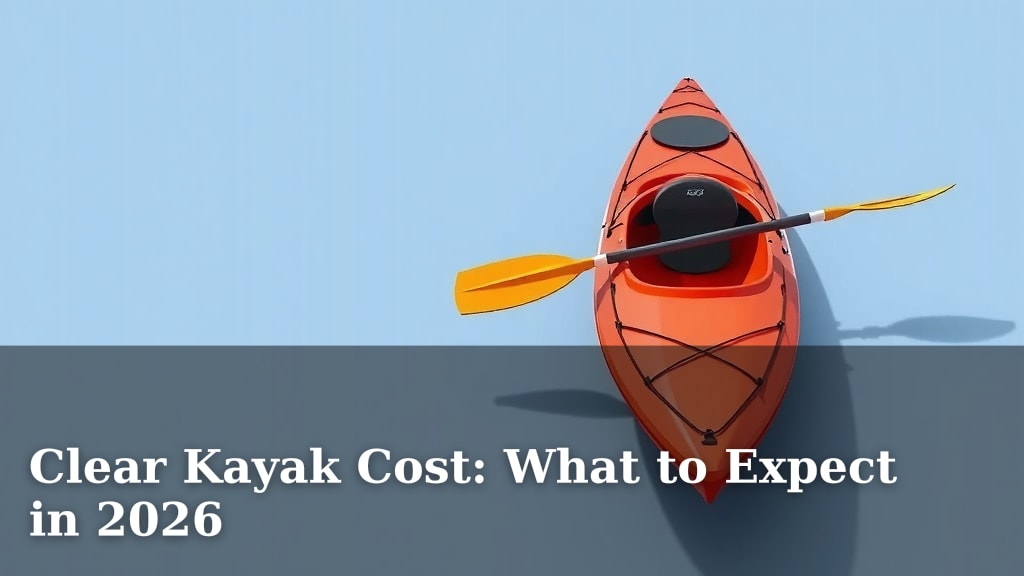 Clear Kayak Cost: What to Expect in 2026