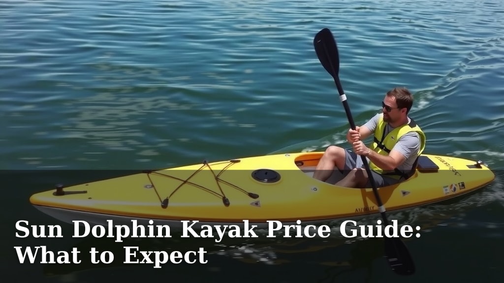 Sun Dolphin Kayak Price Guide: What to Expect