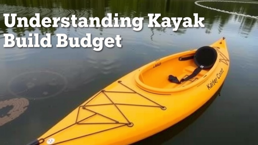 Understanding Your Kayak Build Budget