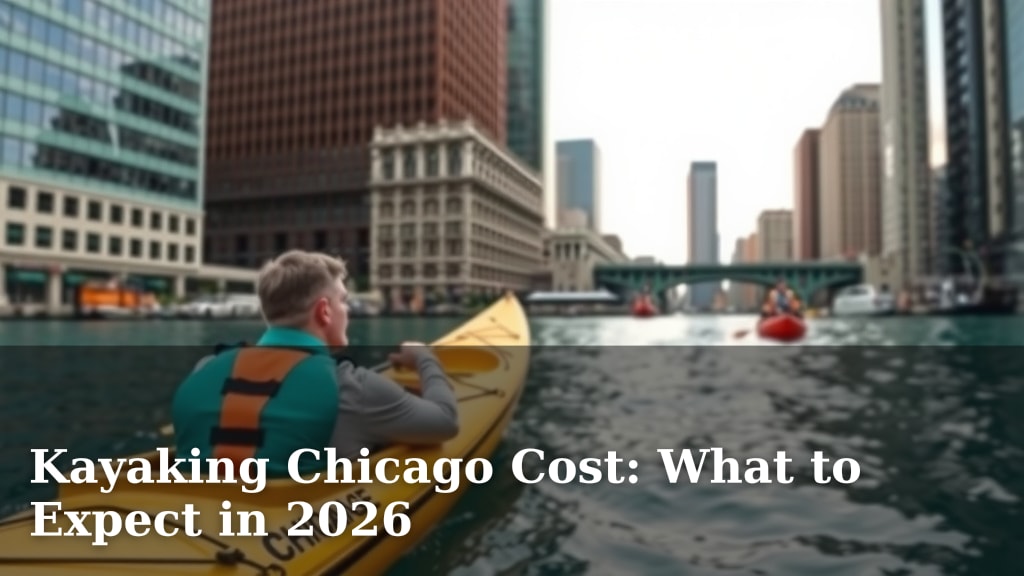 Kayaking Chicago Cost: What to Expect in 2026
