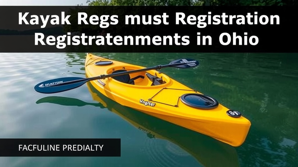 Navigating Kayak Registration Requirements in Ohio