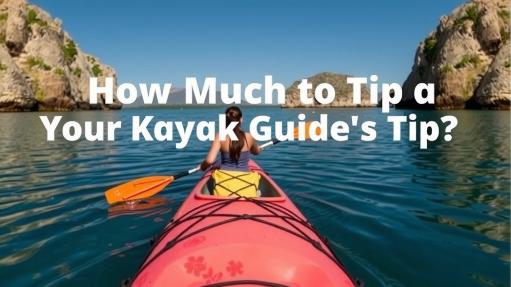 Figuring Out Your Kayak Guide's Tip