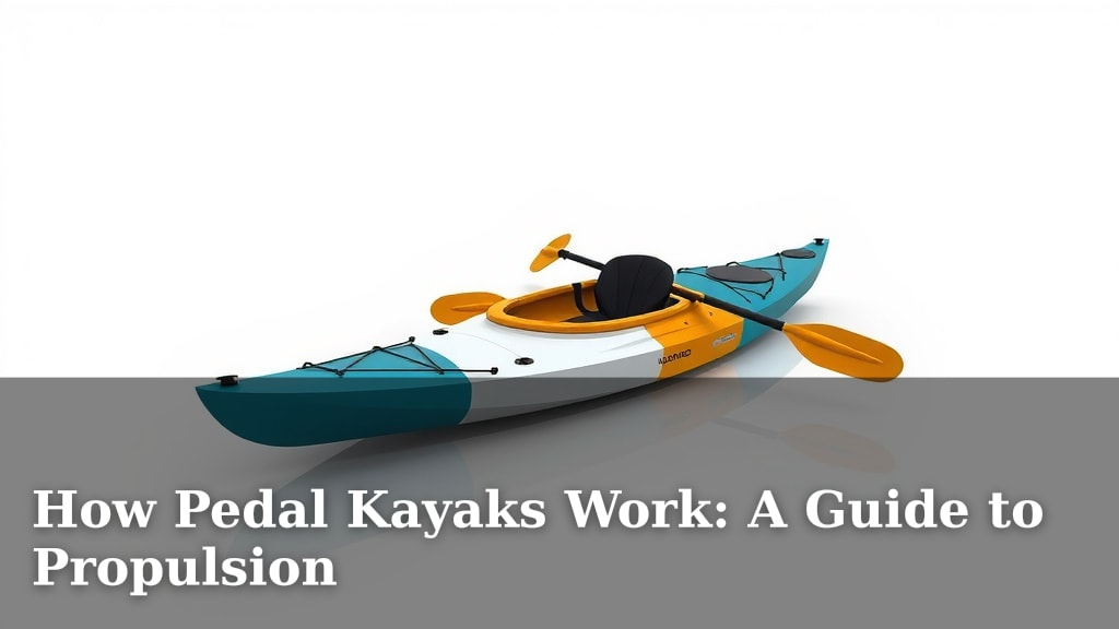 How Pedal Kayaks Work: A Guide to Propulsion