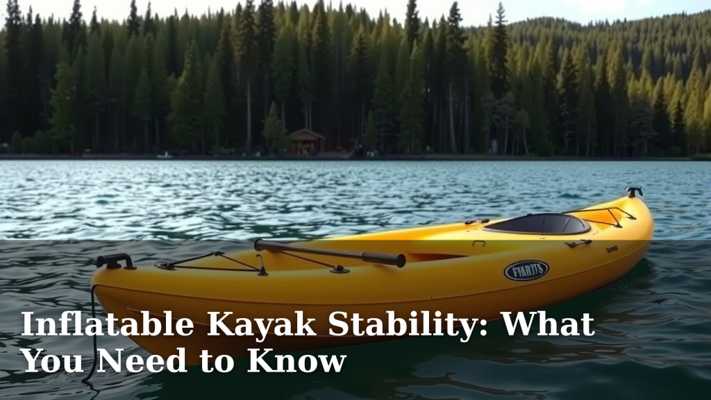 Inflatable Kayak Stability: What You Need to Know