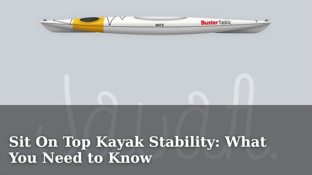 Sit On Top Kayak Stability: What You Need to Know