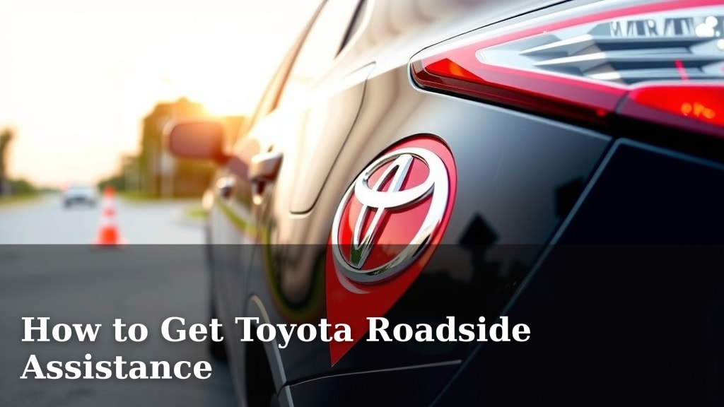 How to Get Toyota Roadside Assistance