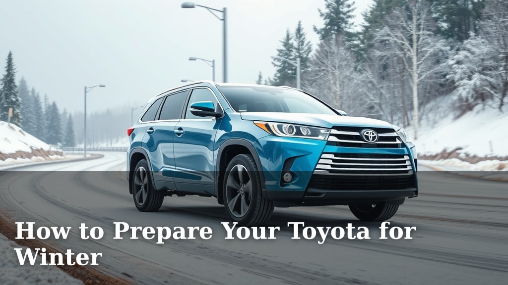 How to Prepare Your Toyota for Winter