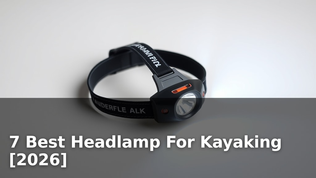 7 Best Headlamp For Kayaking [2026]