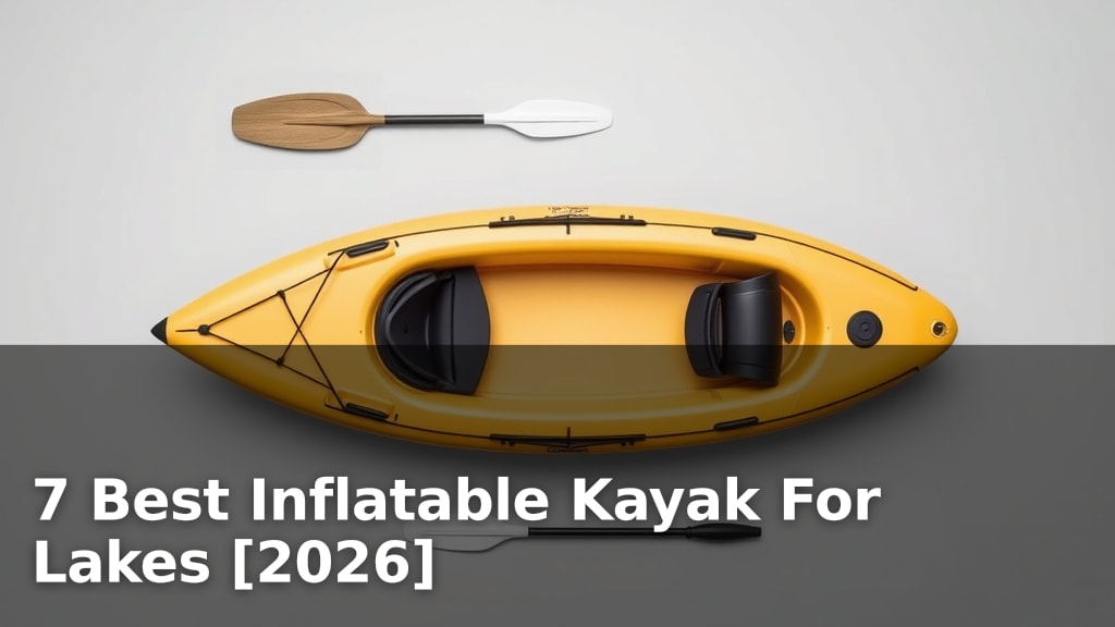 7 Best Inflatable Kayak For Lakes [2026]