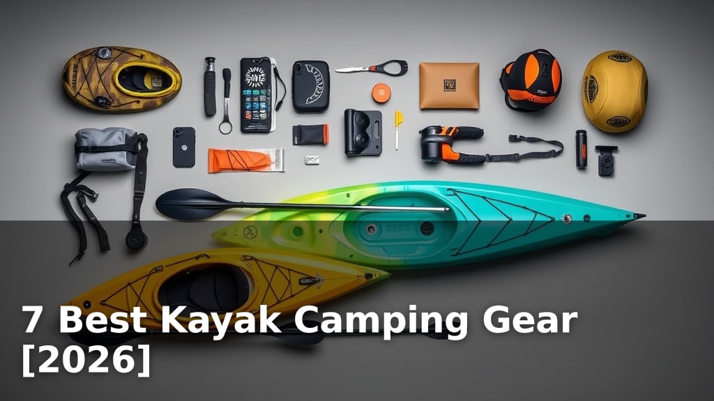 7 Best Kayak Camping Gear [2026]