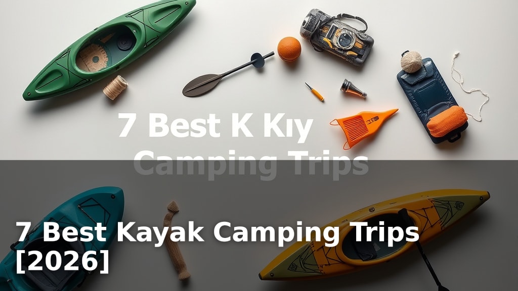 7 Best Kayak Camping Trips [2026]