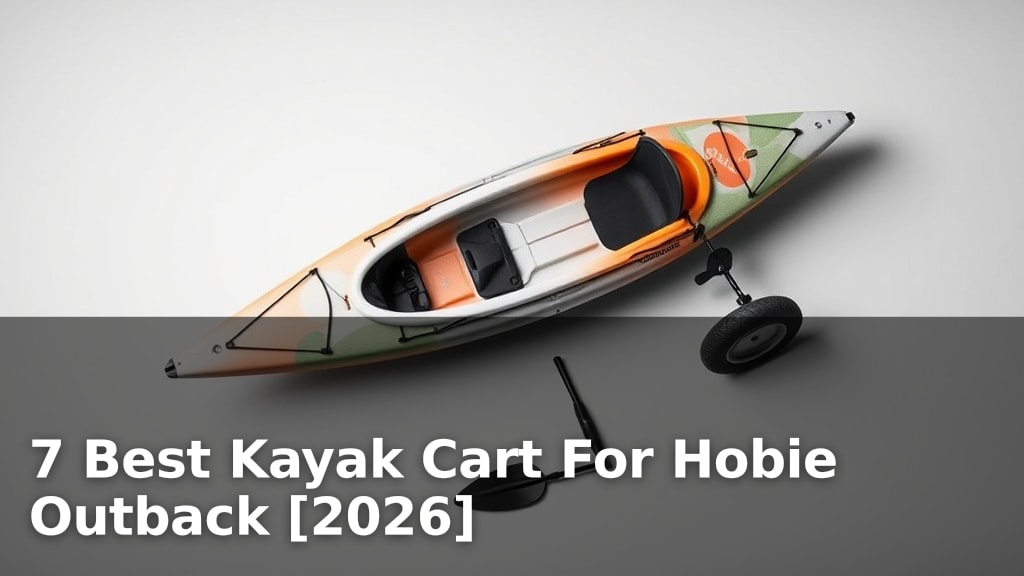 7 Best Kayak Cart For Hobie Outback [2026]