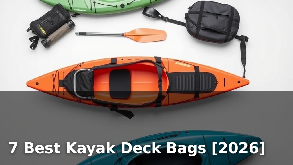 7 Best Kayak Deck Bags [2026]