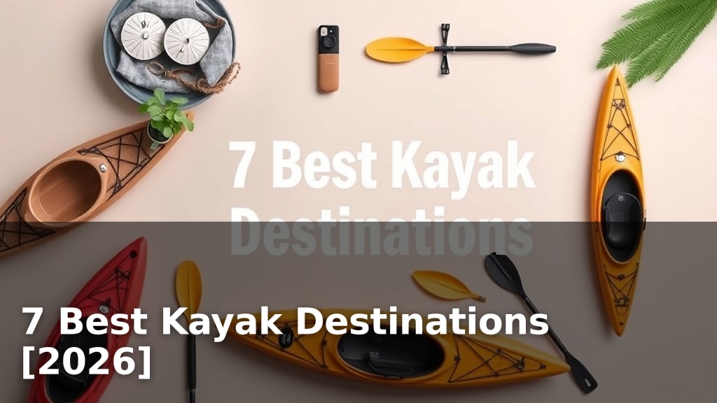 7 Best Kayak Destinations [2026]