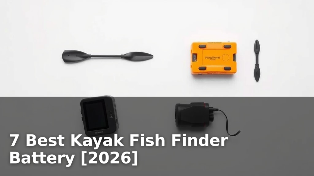 7 Best Kayak Fish Finder Battery [2026]