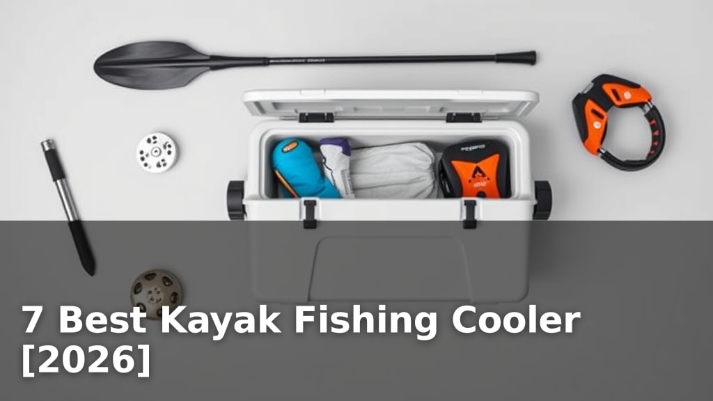 7 Best Kayak Fishing Cooler [2026]