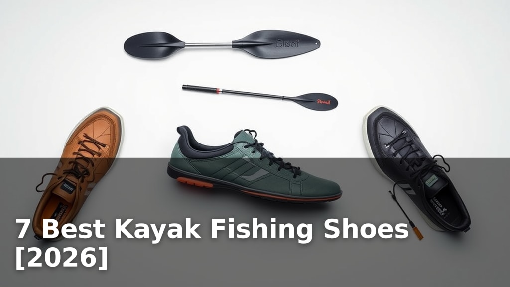 7 Best Kayak Fishing Shoes [2026]