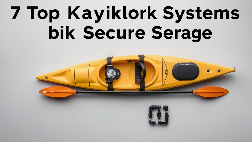 7 Top Kayak Locking Systems for Secure Storage