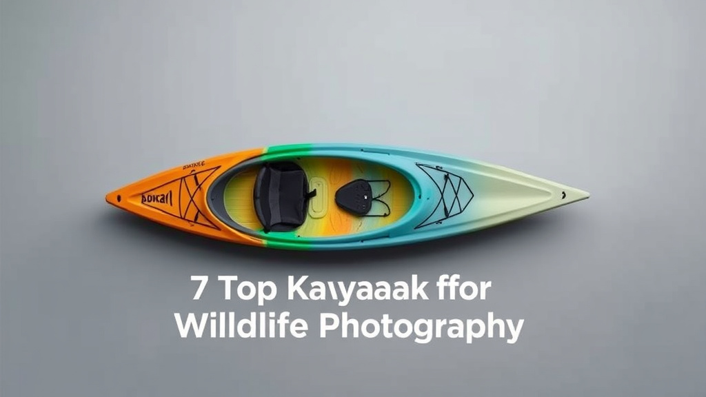 7 Top Kayaks for Wildlife Photography