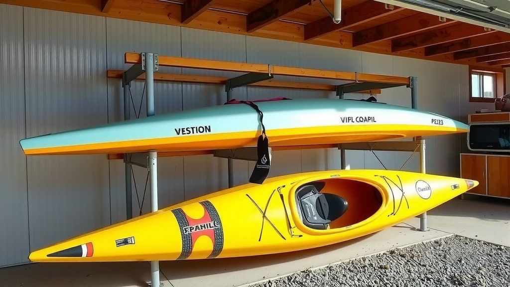 Creating Your Own Kayak Storage Solution