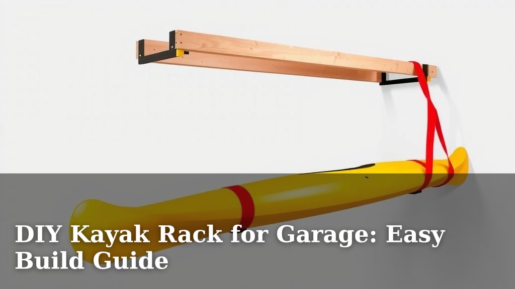 DIY Kayak Rack for Garage: Easy Build Guide