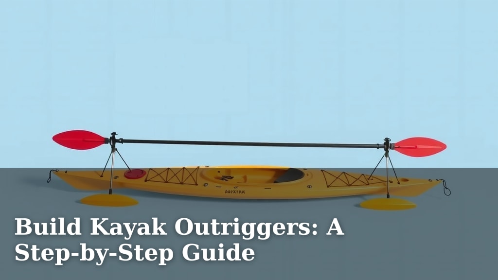 Build Kayak Outriggers: A Step-by-Step Guide