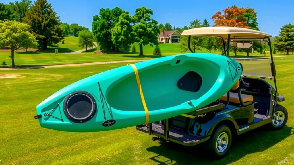Transporting Your Kayak with a Golf Cart: A Smart Approach