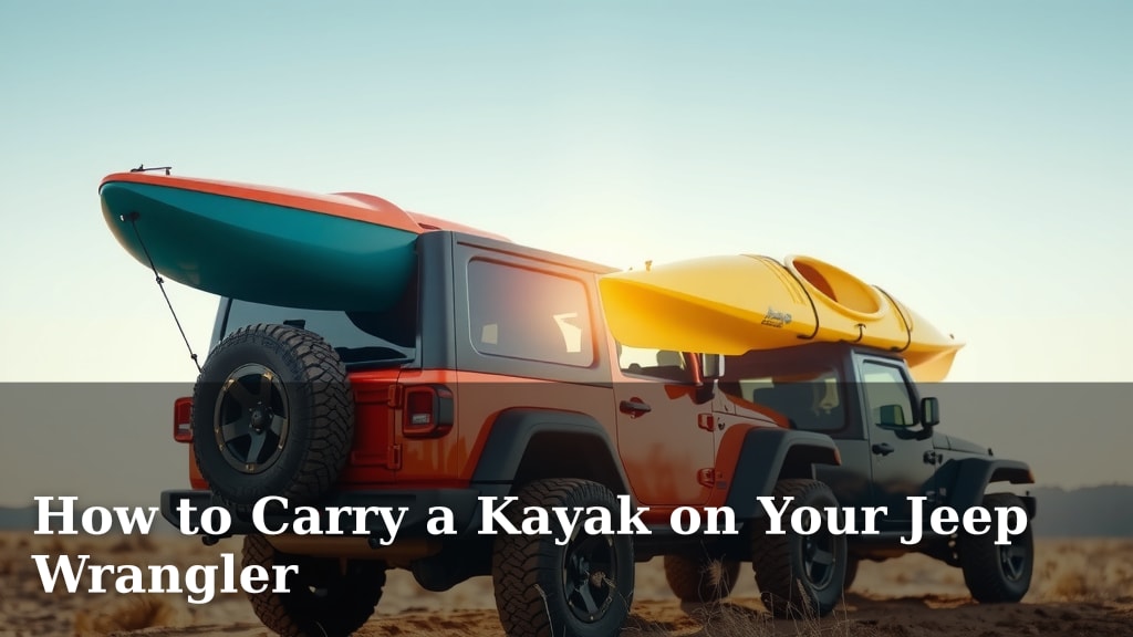 How to Carry a Kayak on Your Jeep Wrangler