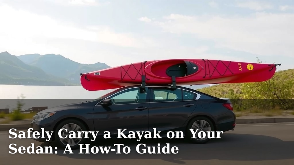 Safely Carry a Kayak on Your Sedan: A How-To Guide