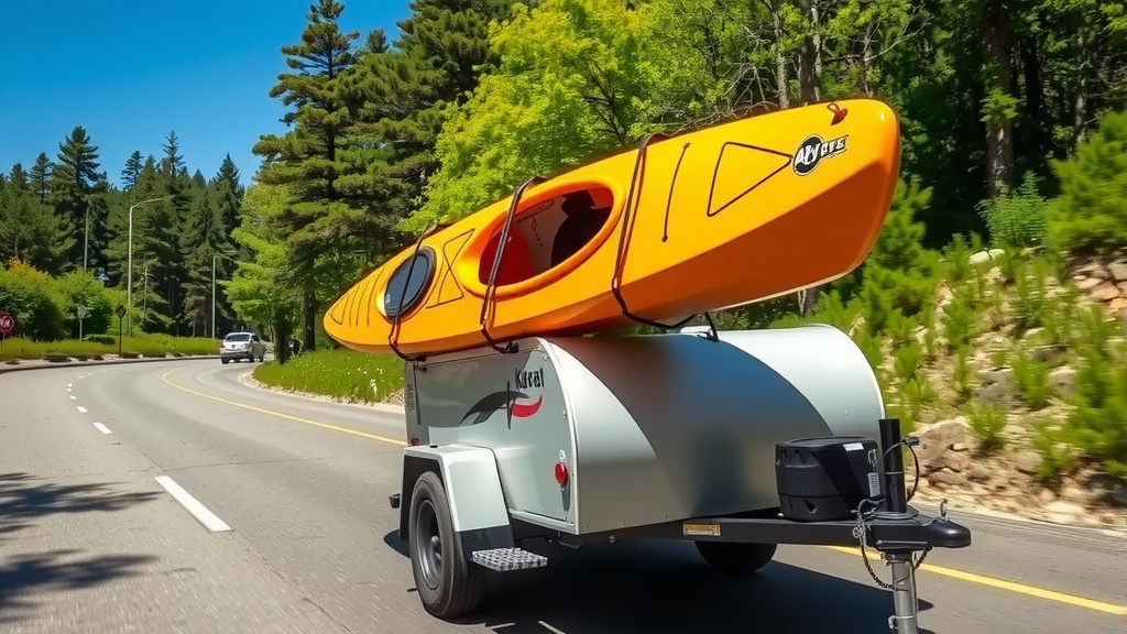 Securing Your Kayak for Travel Trailer Adventures