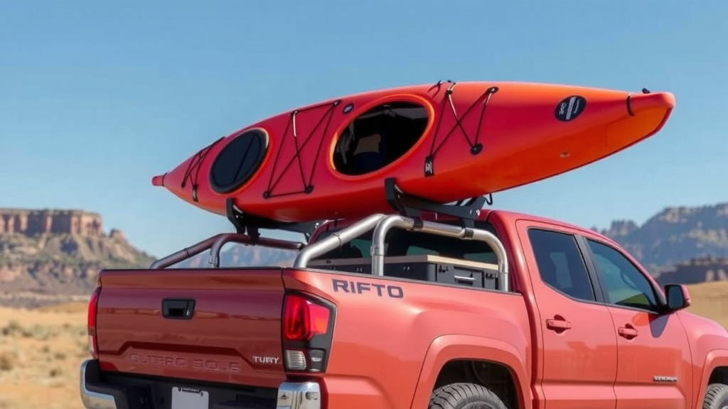 Safely Transporting Your Kayak with a Truck Camper