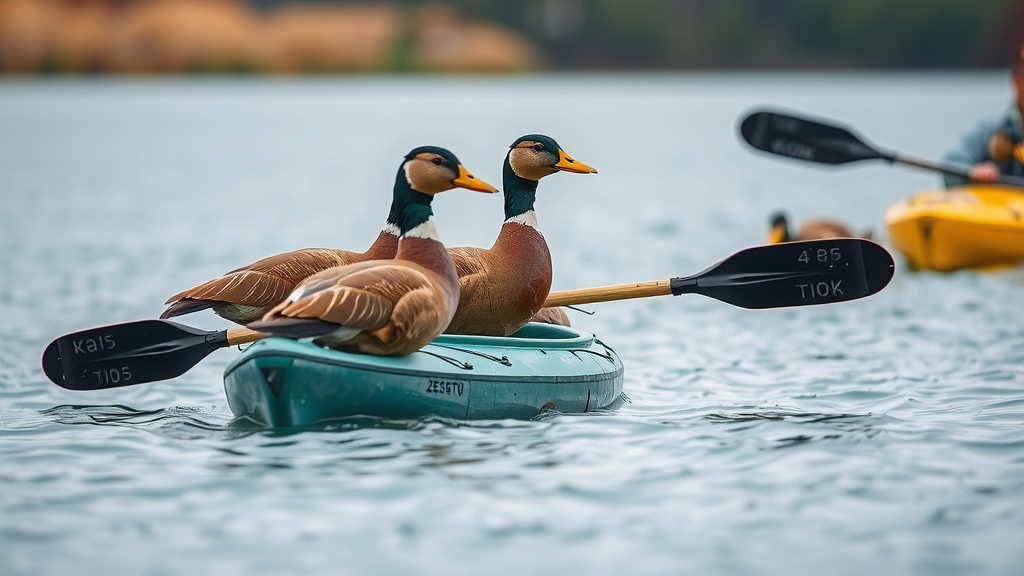 Transporting Your Kayak Decoys: A Smooth Paddle to Your Blind