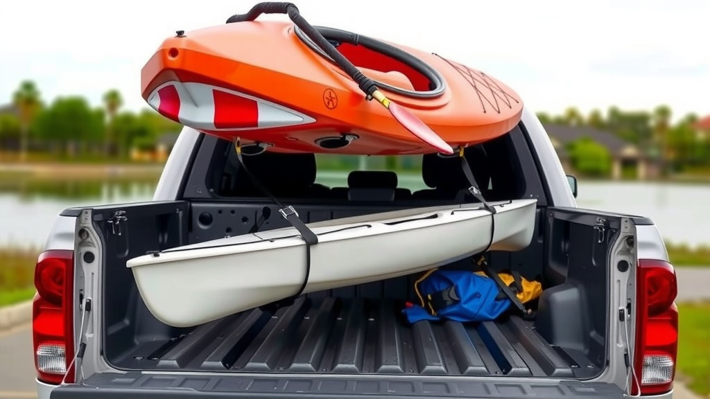 Transporting Your Kayak: The Pickup Truck Method